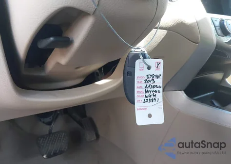 2013 Nissan Altima 3.5 Sl z USA, uszkodzony, nr VIN 1N4BL3AP2DC223891